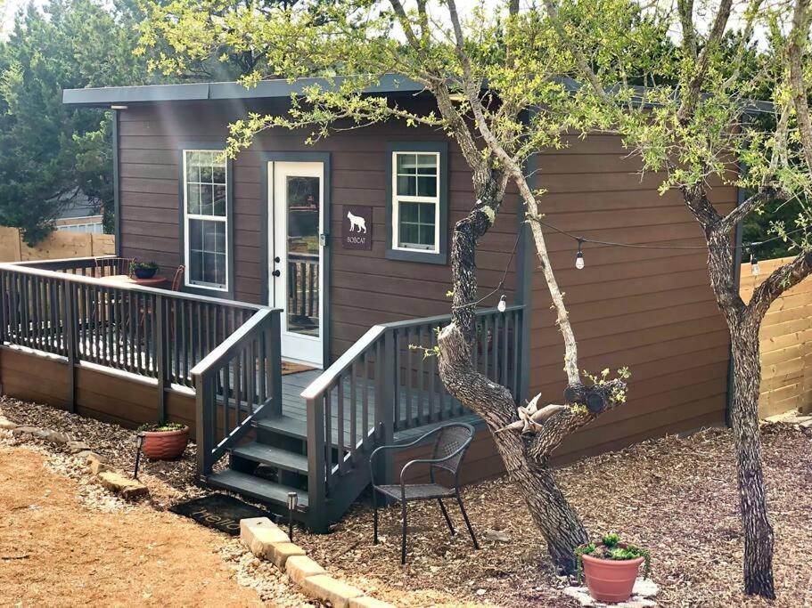 The Bobcat Cabin - The Cabins At Rim Rock Austin Extérieur photo